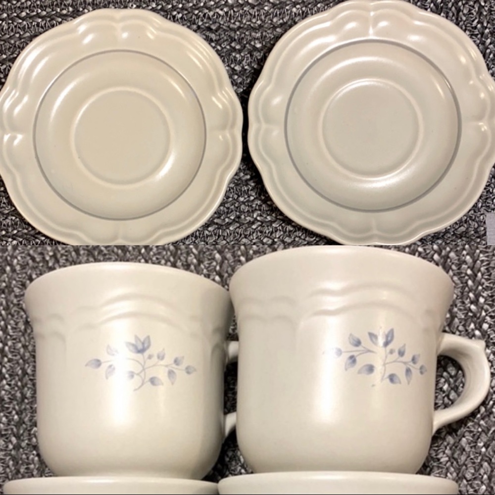 Pfaltzgraff Remembrance cup and saucer set. One set per order.